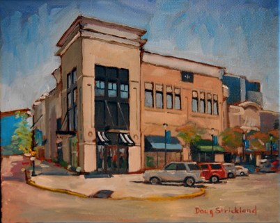 Doug's winning 3 hour 'quick painting' plein air entry!